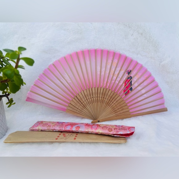 Japanese Hand/Folding Fan - Picture 3 of 3